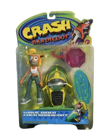 Crash Bandicoot Wave Rider Coco Bandicoot Figure 10000 Picclick