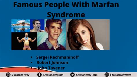 Famous People With Marfan Syndrome Including Different Celebrities