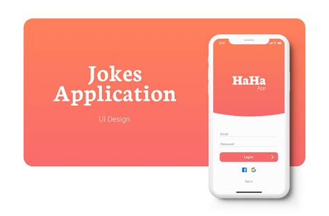 Ui Jokes Application Mobile App On Behance