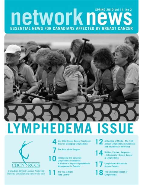 Lymphedema Issue Canadian Breast Cancer Network
