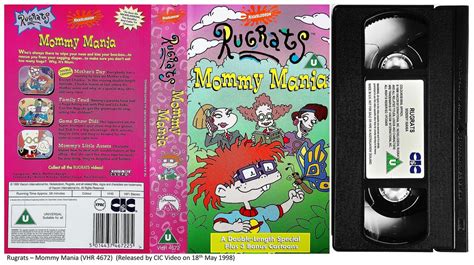 Rugrats Mommy Mania Vhr Uk Vhs Cover And Tape Flickr