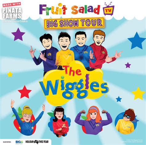 The Cartoon Wiggles Fruit Salad Tv Big Show Tour By Maxamizerblake On