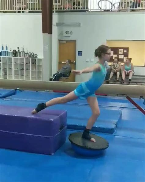 Gymnastics Drill Balance Improve Exercise Greats Single Legs Instagram