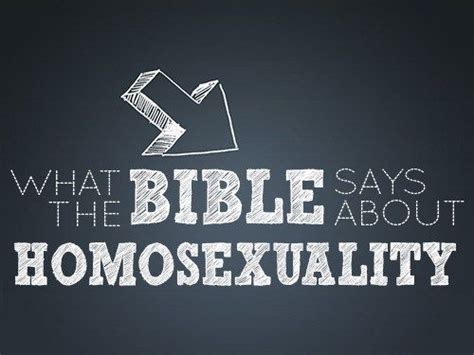 What Does The Bible Really Say About Homosexuality With Images Bible Topics Sayings