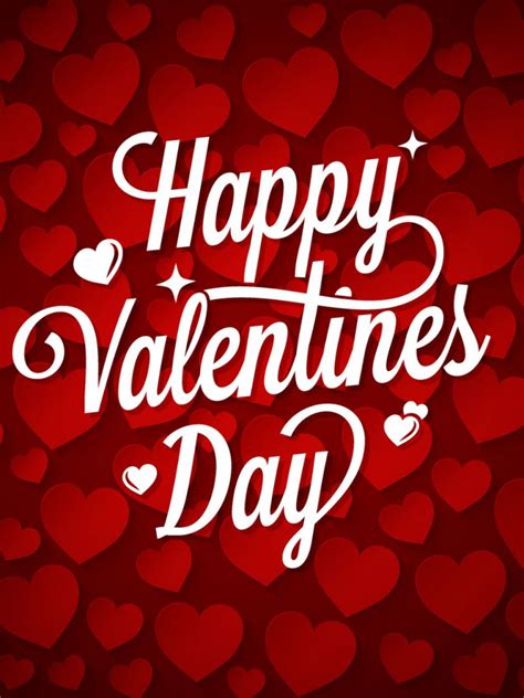 Tarjetas En Inglés De San Valentín I Love You El 14 De Febrero