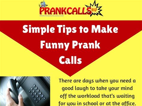 Ideas To Make A Funny Prank Call