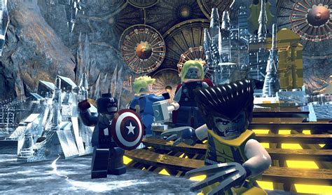 Este es un juego 3 en 1, . LEGO Marvel Super Heroes (PS4 / PlayStation 4) Screenshots