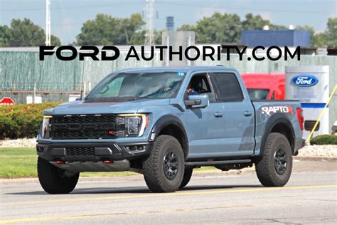 2023 Ford F 150 Raptor R In Azure Gray Real World Photo Gallery Ford