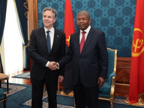 Antony Blinken Recebido Em Audiência Pelo Chefe De Estado Angolano