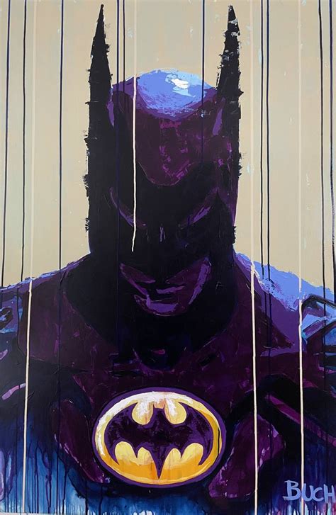 Batman Painting By Allan Buch Saatchi Art