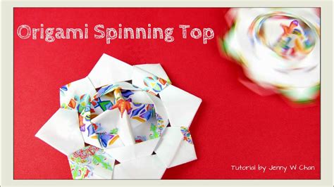 Christmas Crafts Origami Top Origami Spinning Top Toy Paper Craft