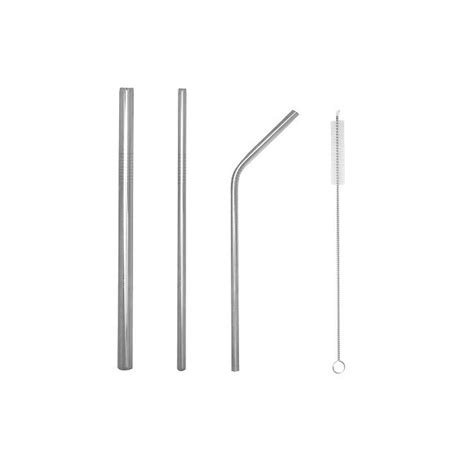 Hbd03ss Birthday Stainless Steel Straw Set Malaysias Online Custom