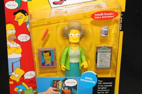 The Simpsons Edna Krabappel Intelli Tronic Voice Activation By