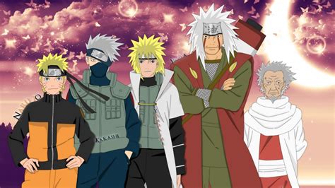 Naruto Legendary Teacher And Studend Generation Wallpaper Naruto