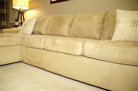 Use leather to make it even more gorgeous. How to make an old couch new again for $10 - Living Rich ...