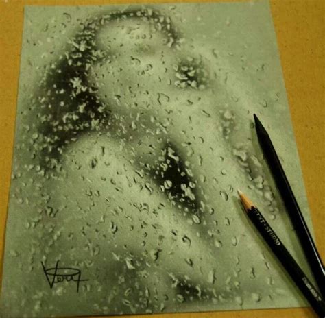 Veri Apriyatno White Pencil Realistic Art Art