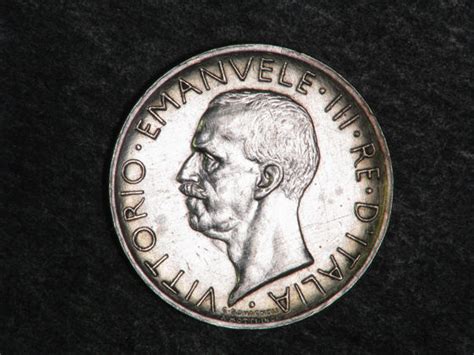 The name of the old italian language is latin, as the language of the romans when they ruled italy and much of europe and since the italian. Italian coins 5 Lire Silver coin of 1927, King Victor Emmanuel III.|World Banknotes & Coins ...