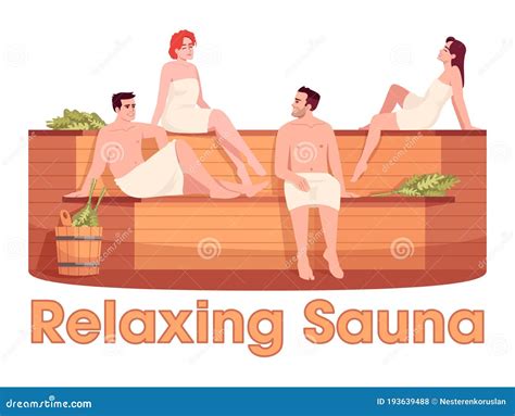 Bathhouse And Spa Relaxing Isometric Recolor Set Vector Illustration Cartoondealer Com