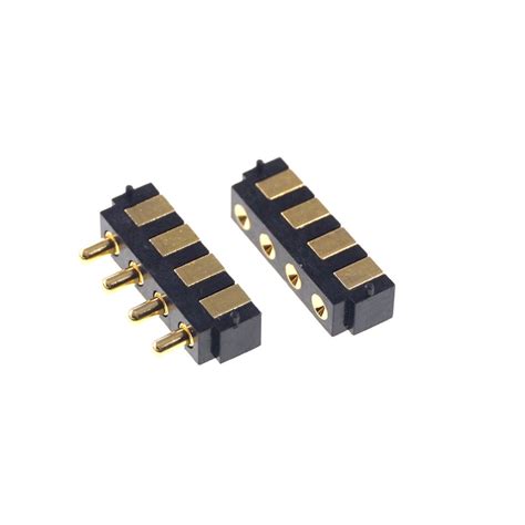 Smt Spring Loaded Pogo Pin Strip Module Pin Mm Grid X Position Degree Surface Mount