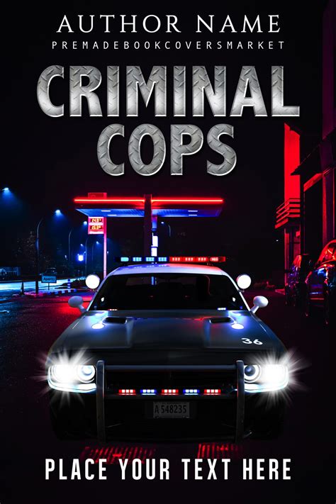 Criminal Cops The Book Cover Designer
