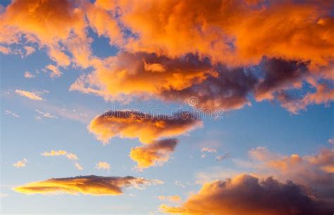 Sunset Glow In Sea Level Sky Stock Photo Image Of Golden Shandong
