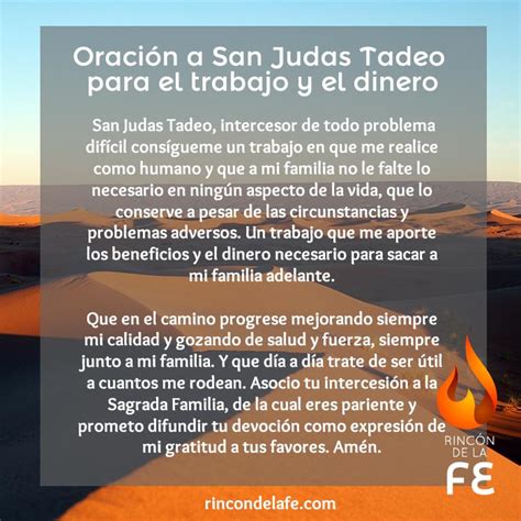 Oracion San Judas Tadeo Trabajo Y Dinero Portal