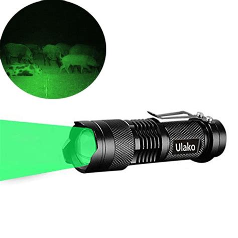 Ultrafire Green Hunting Flashlight Xp E2 Led 650 Lumens Single Mode