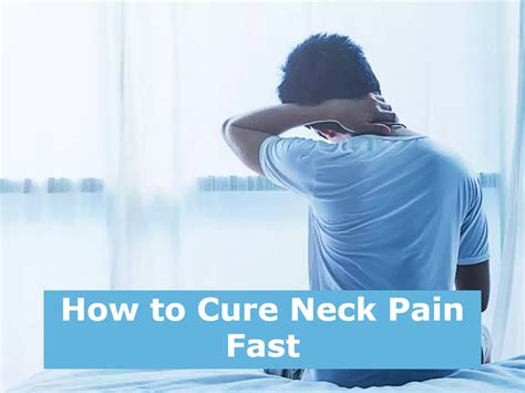 How To Cure Neck Pain Fast Elu Health