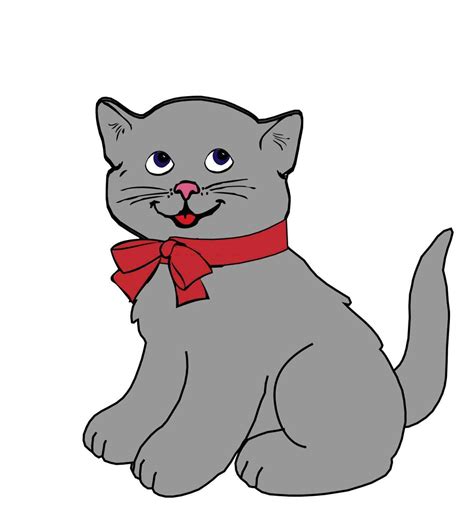 Free kittens to good home. Gray Cat Clipart | Free download on ClipArtMag