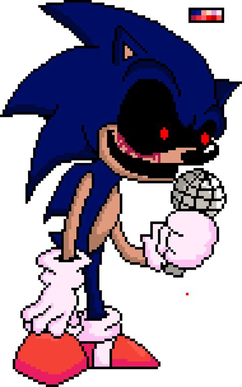 Pixilart Faker Fnf Sonic Exe By Connerausch11