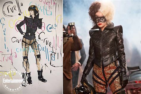 Cruella Behind Emma Stone S Fashion In Disney S Dalmatians Prequel