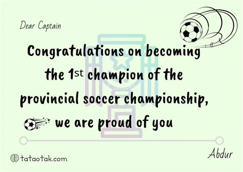 Contoh Kartu Ucapan Selamat Menang Lomba Dalam Bahasa Inggris – Beinyu.com