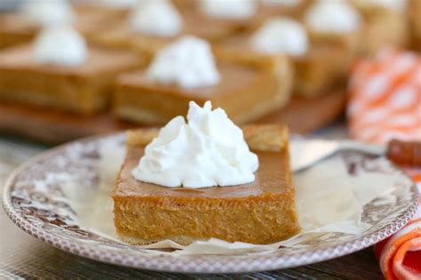 Pumpkin Pie Bars The Country Cook