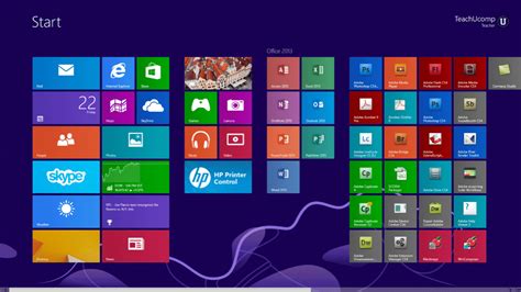 Using The Start Screen In Windows 81 Teachucomp Inc