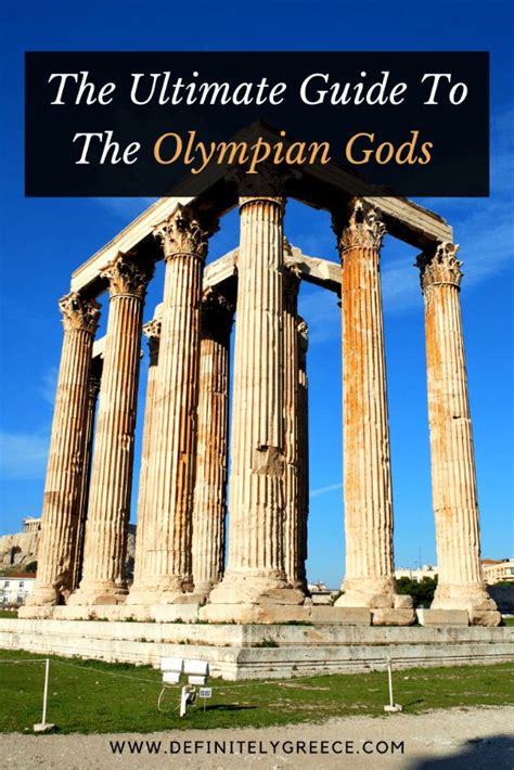 The Ultimate Guide To The Olympian Gods Download Your Free Greek Gods