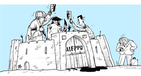 Cartoons The Fall Of Aleppo