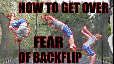 How To Get Over The Fear Of A Backflip Best Tutorial You Can Learn