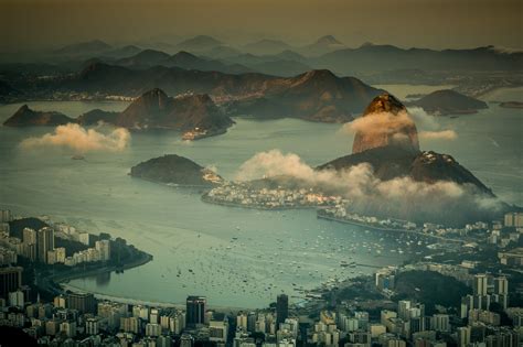 Rio View Building Sea Coast 1080p Brazil Metropolis De Janeiro