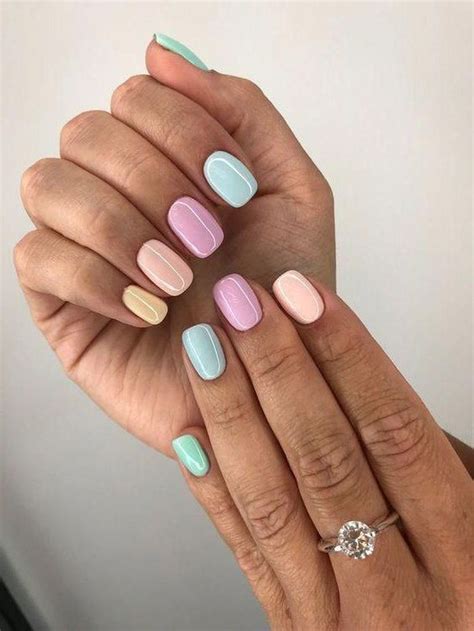 64 Most Awesome Light Color Nail Art For Fall 2019 In 2020