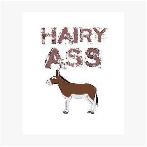 hairy ass hairy arse photographic print for sale by rbgirlie redbubble