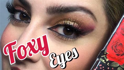 The makeup tutorial i followed used black eyeshadow for eyeliner on the lids, which was then smoked out with a brown shadow to blend it out. FOXY EYES - Tutorial rápido e fácil de maquiagem | Giovana ...