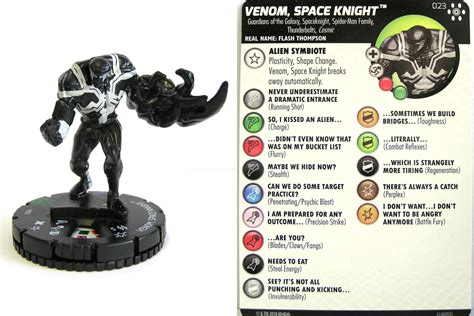 Heroclix 023 Venom Space Knight Avengers Infinity Mtgandmorede