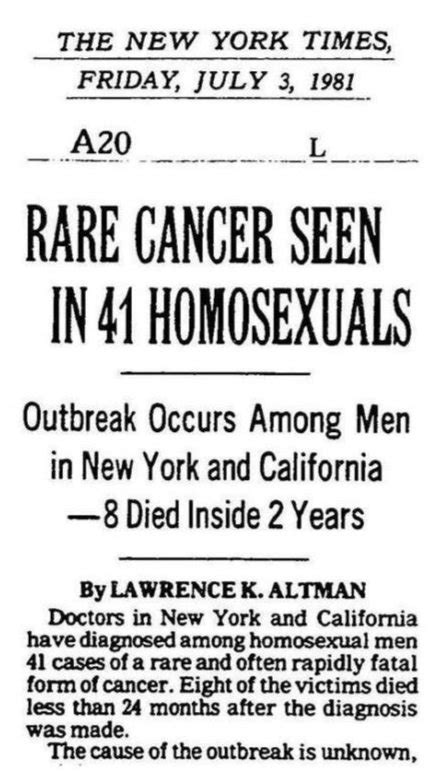 Hivaids Timeline — New York City Aids Memorial