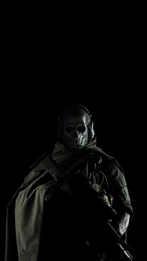 Ghost From Modern Warfare Wallpaper I Made Riphonewallpapers