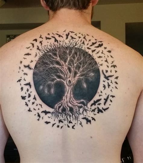 In Tattoo Art A Tree Symbolizes Life And Every Part Has A Deep Meaning