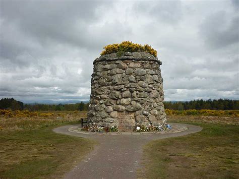 Culloden Memorial Cairn About Scotland