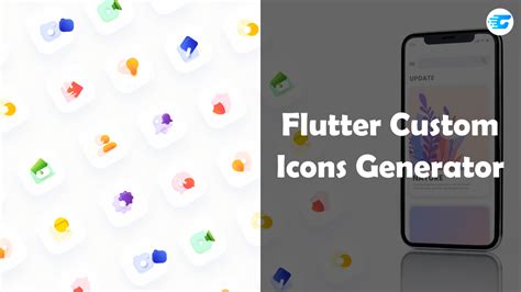 Generate And Add Your Custom Icons For Flutter