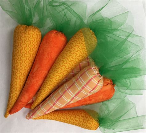 Bunches Of Carrots Fabric Stuffed Carrots Free PDF Quilt Kits