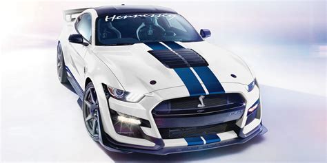 2020 Mustang Shelby Gt500 Makes Up To 1200 Ponies Thanks To Hennessey