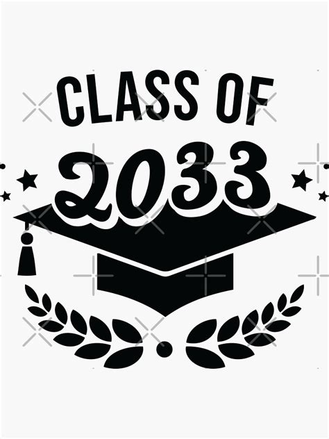 Class Of 2033 Sticker For Sale By Magdystore Redbubble